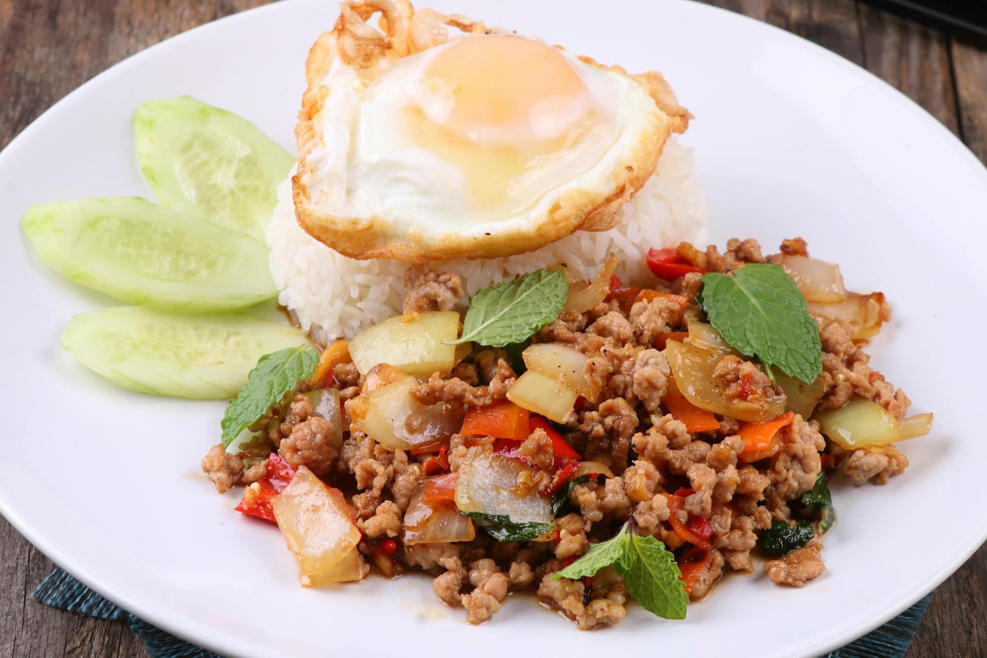 Foto de prato saudável